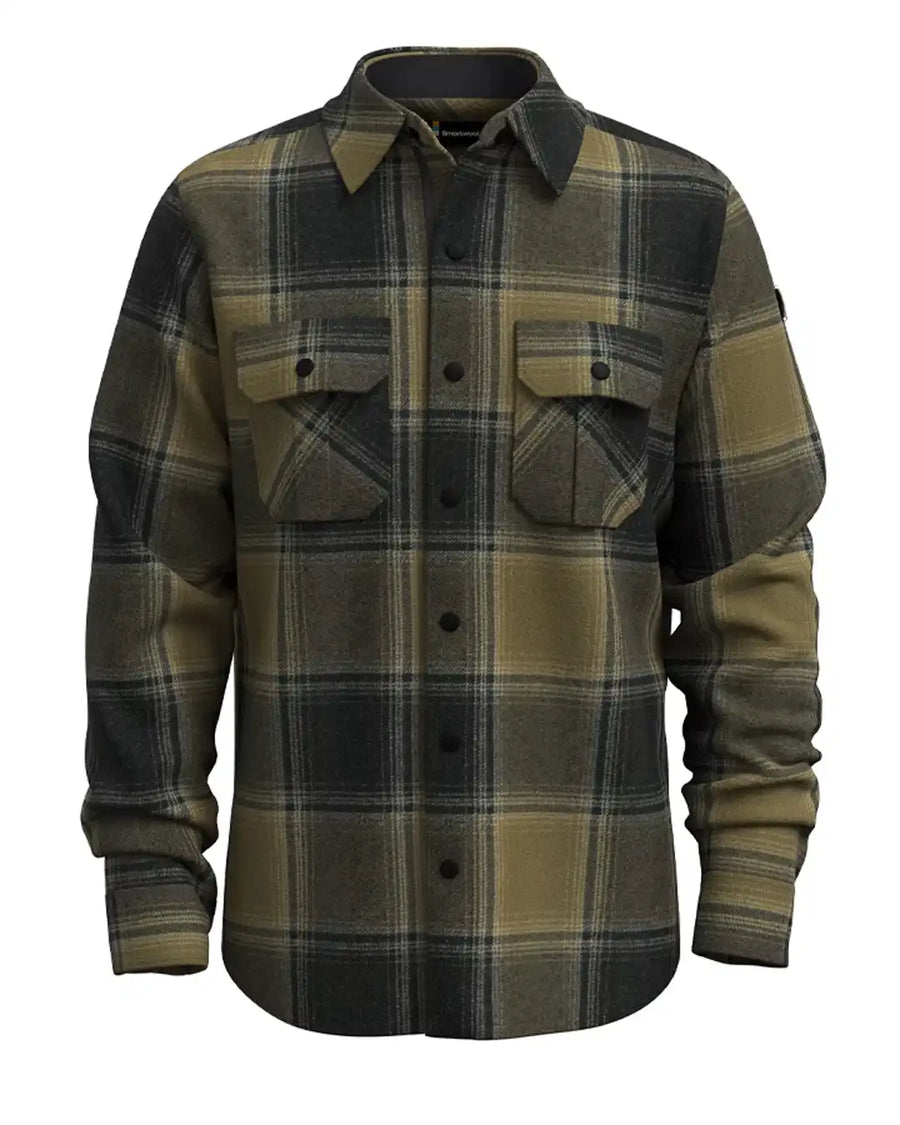 Anchor Line Shirt Jacket - Winter Moss Plaid