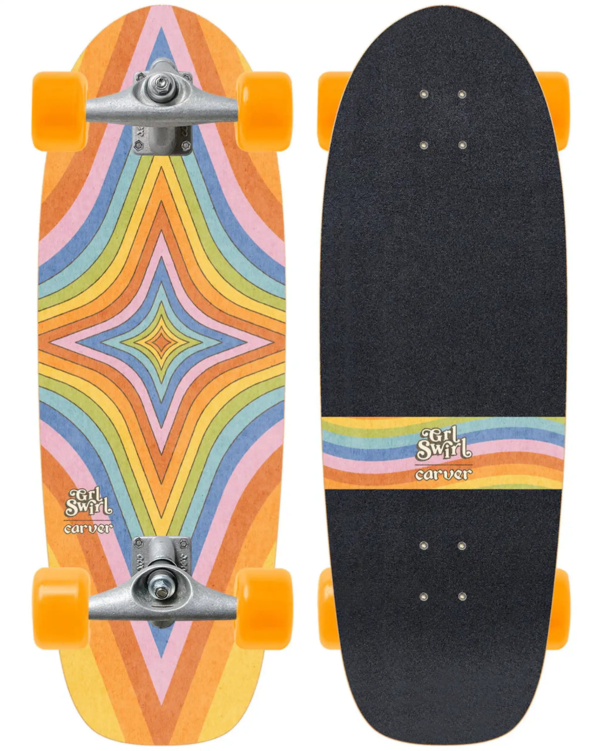 Carver Cx Grlswirl Daydream Complete Surfskate | Boutique Adrenaline