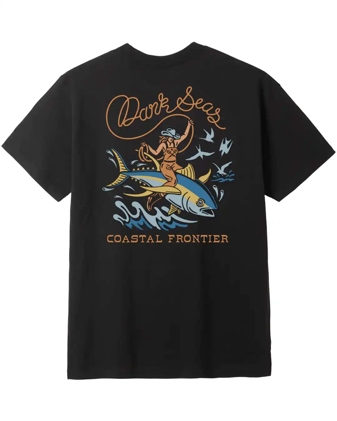 T-Shirt Ride 'Em Wet - Black