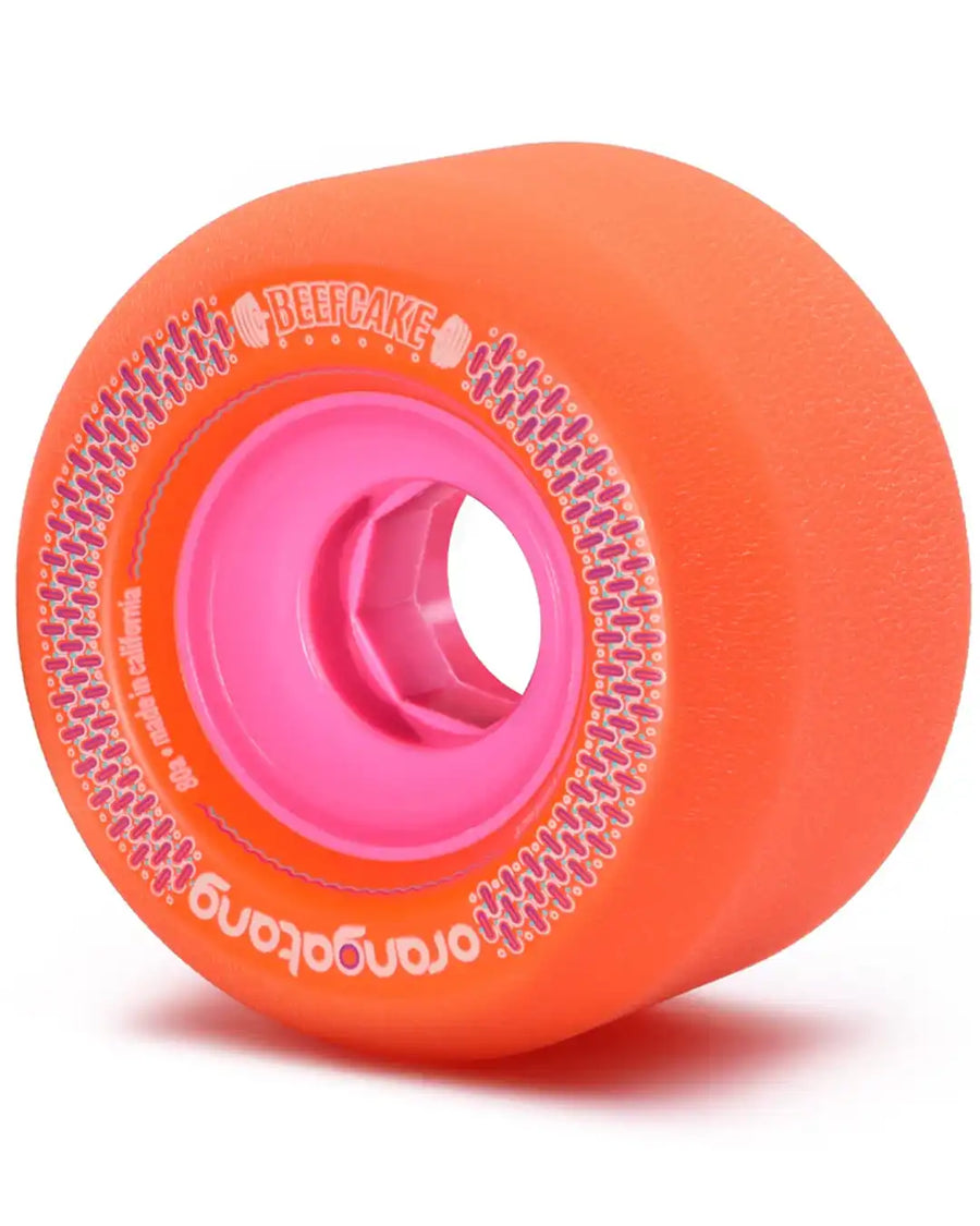 Beefcake Longboard Wheels - Orange
