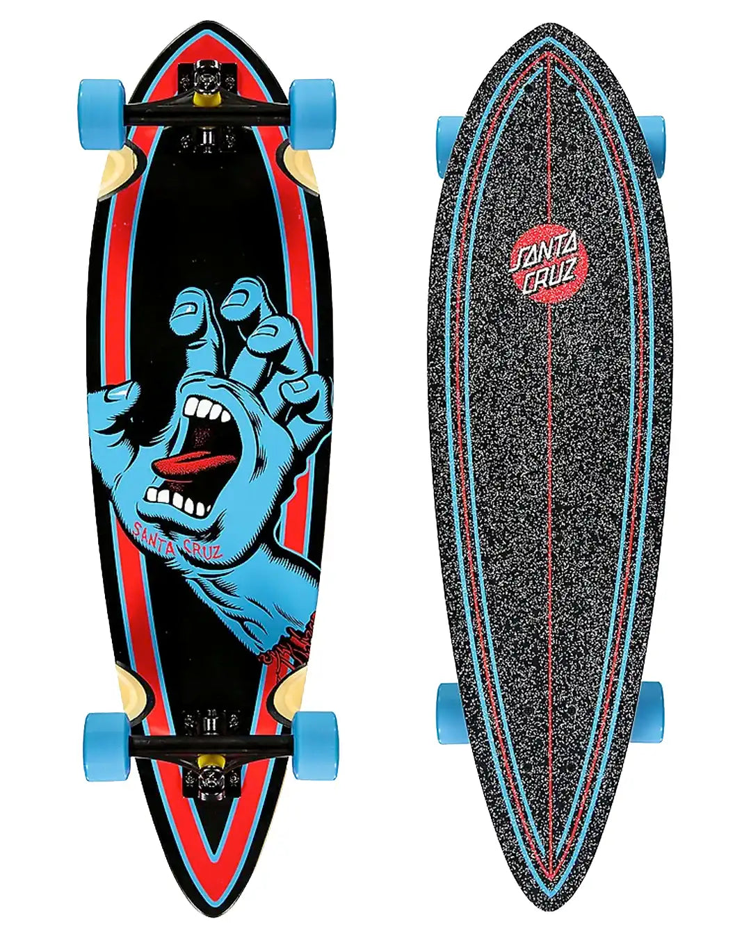 Longboard Complet Pintail Screaming Hand