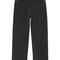 Classic Baggy Denim Jeans - Black Ash
