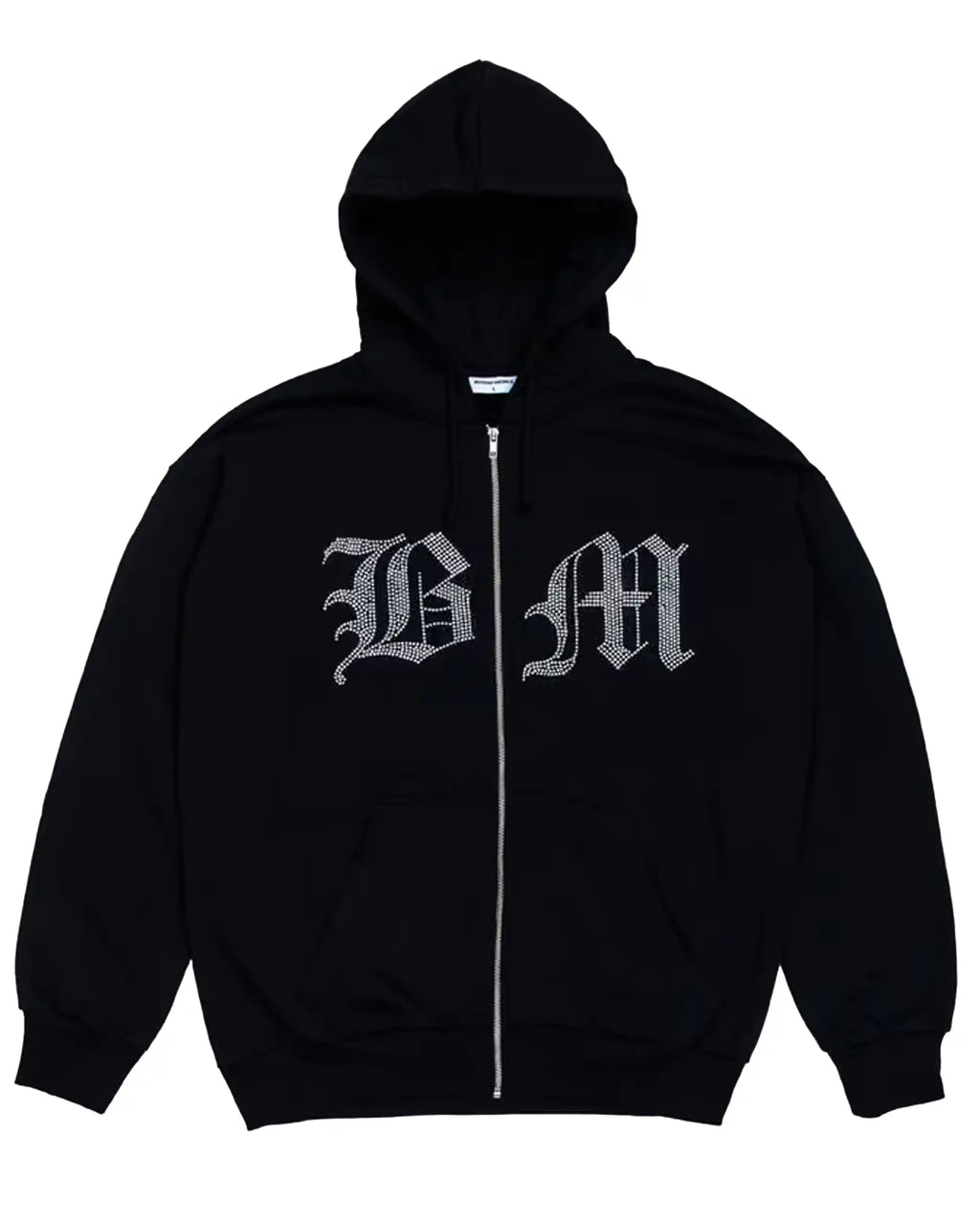 BEYOND MEDALS Stone Zip Hoodie - Black