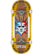 Skateboard Complet Fatties Torn Strike Ex7 - Brown/Yellow par OPERA