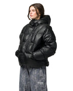 SOUVENIR Mountain Puffy Winter Jacket - Black – view 2