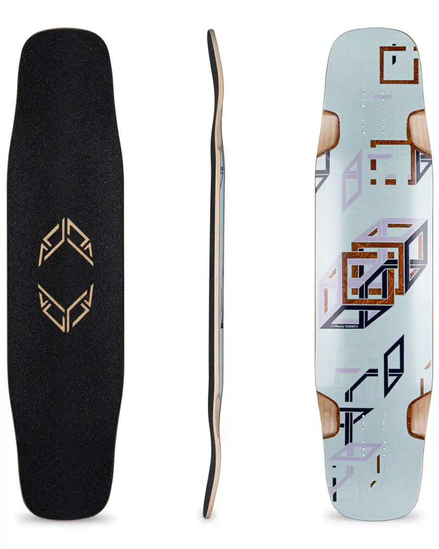 Tesseract 2 Spectra Longboard Deck