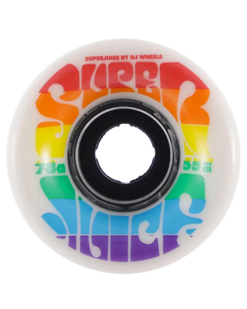 Mini Super Juice Skateboard Wheels - Rainbow