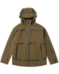 Taped Winter Jacket - Dark Olive
