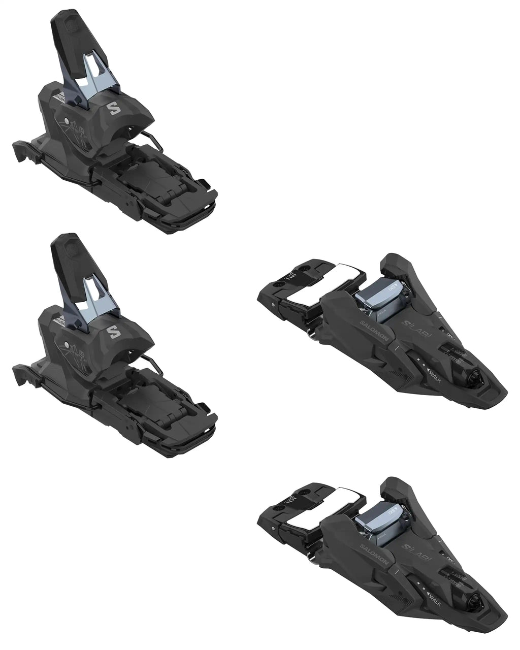 S/Lab Shift² 16 Mn Alpine Touring Ski Bindings - Gun Metal/Black 2027