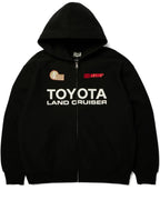 HUF X Toyota Land Cruiser Heavyweight Zip Hoodie - Black