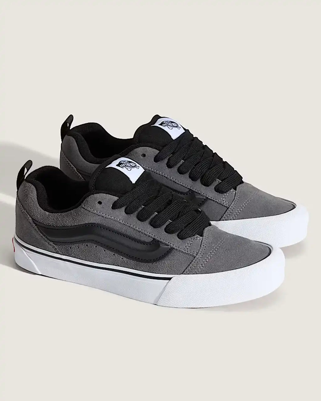 Knu Skool Shoes - Suede Pewter