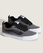 Knu Skool Shoes - Suede Pewter