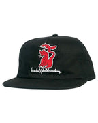 Casquette Kat Serpent - Black/Red