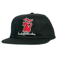 Casquette Kat Serpent - Black/Red