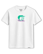 T-Shirt Mehrathon Norhtern Lights - White