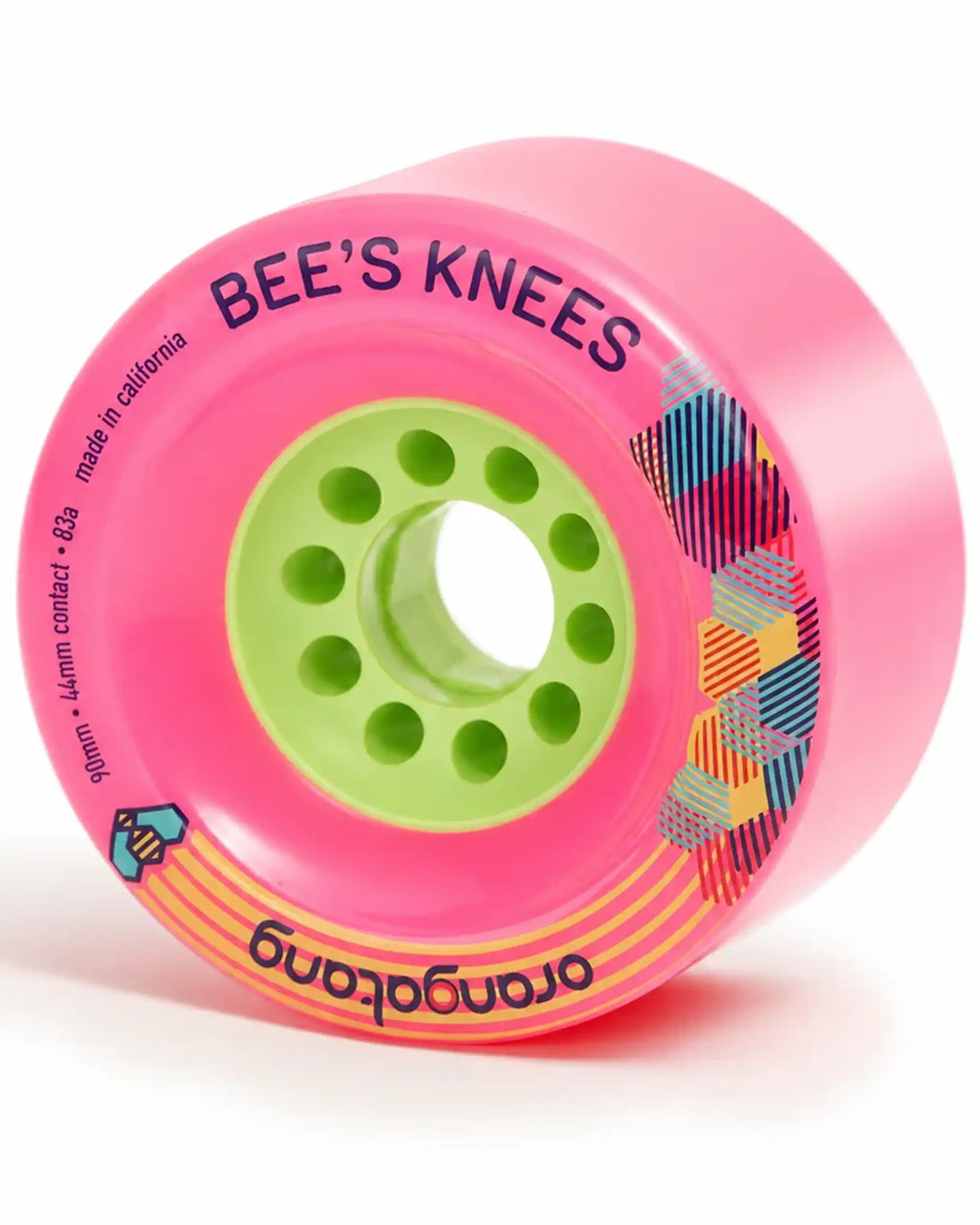 Roues De Longboard Bees Knees - Pink par ORANGATANG