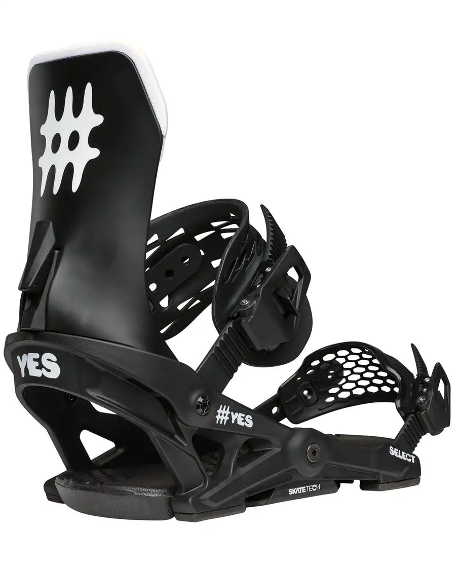 Select Snowboard Bindings - Pitch Black 2026