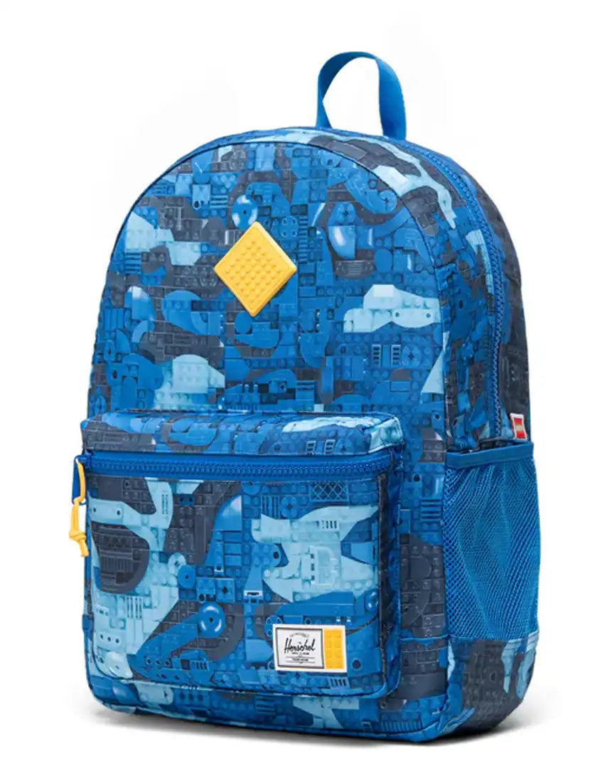 Lego Heritage Youth Backpack - Abstract Bricks Blue