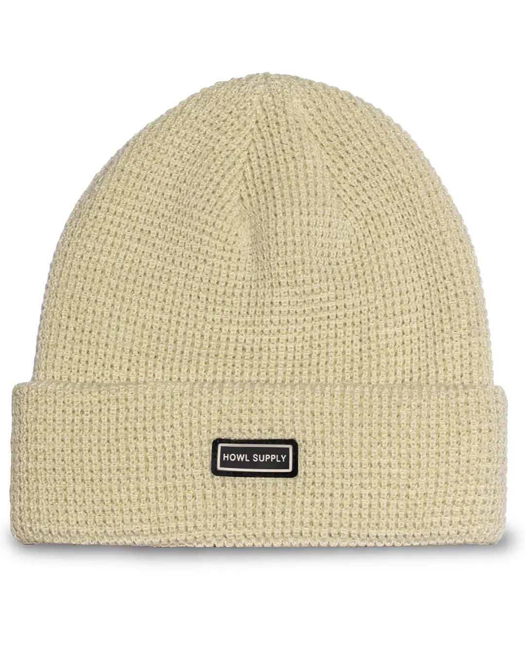 Waffle Beanie - Cream