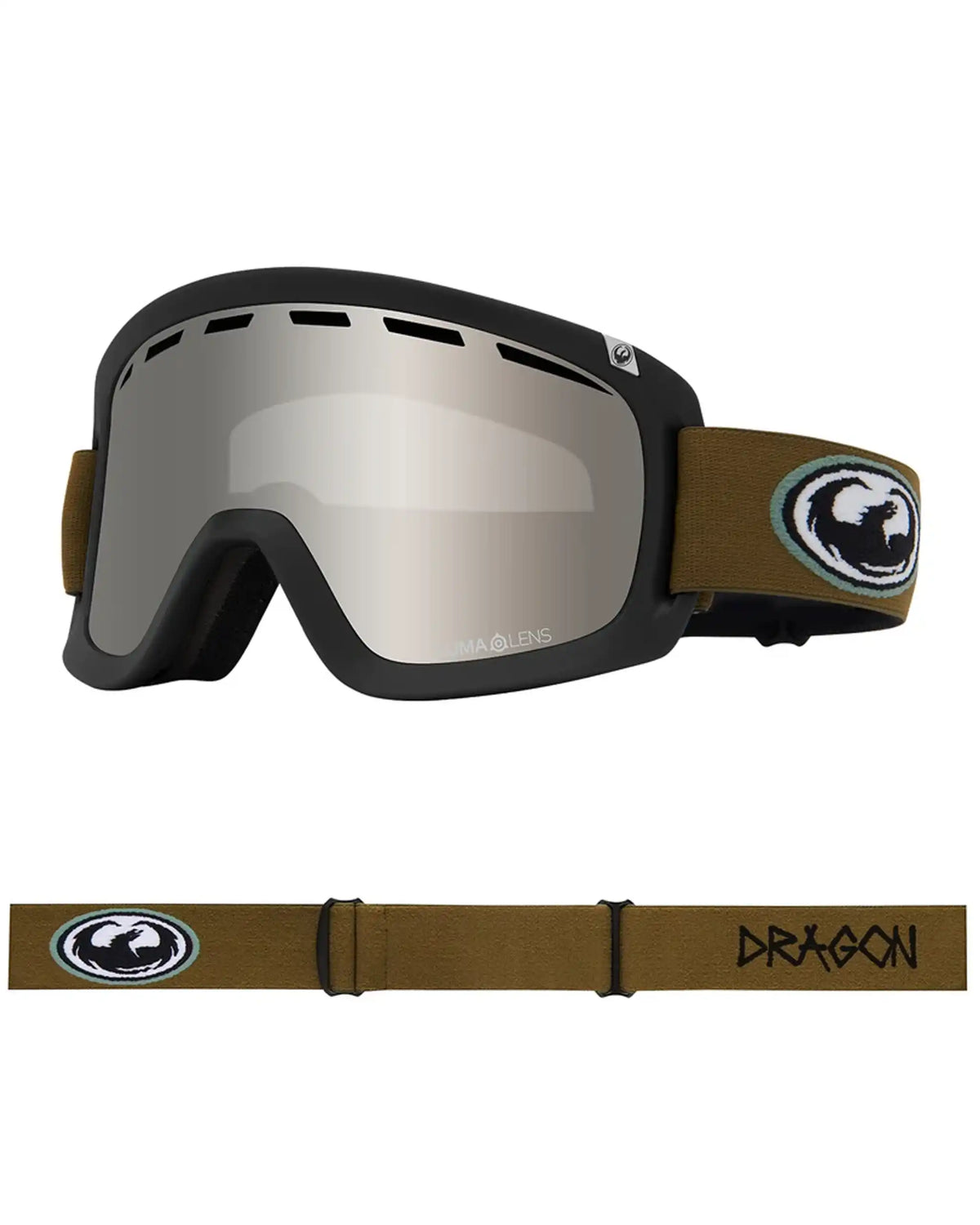 Goggles D1 Otg 2 - Oldskool/Silver par DRAGON