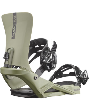 Rhythm Unisex Snowboard Bindings - Oil Green 2024