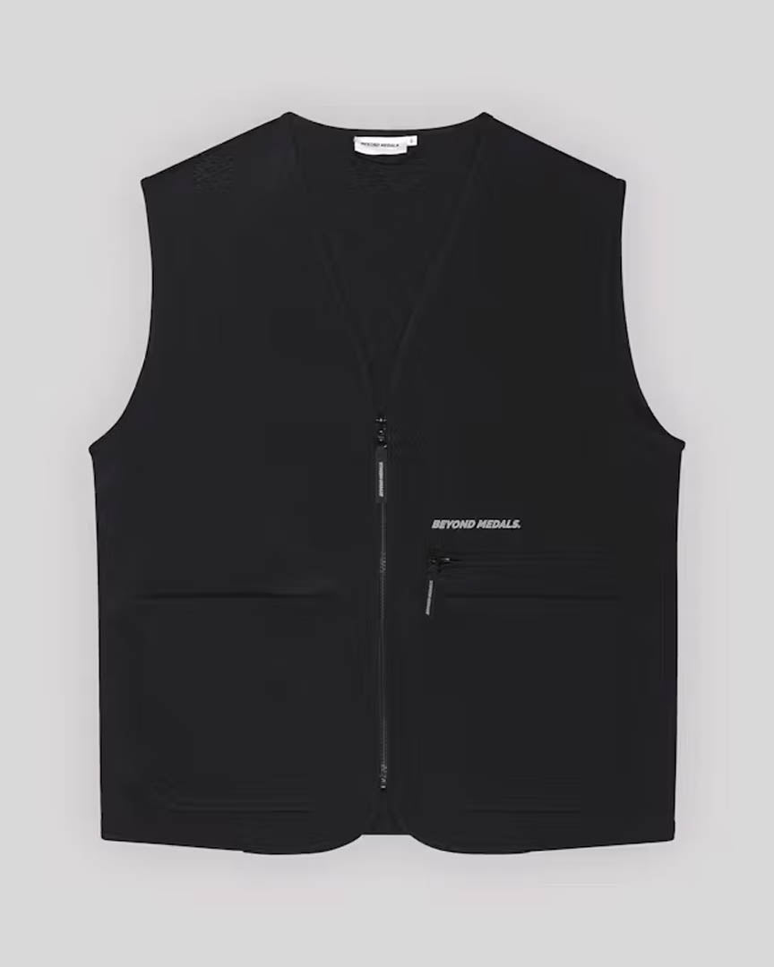 Work Vest Jacket - Black