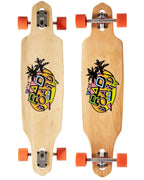 Longboard Complet Bamboo Cabin Drop Through