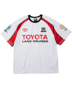 HUF X Toyota Land Cruiser Rally Jersey - White T-Shirt