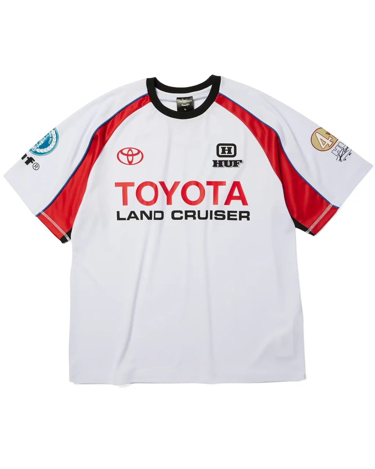 HUF X Toyota Land Cruiser Rally Jersey - White T-Shirt