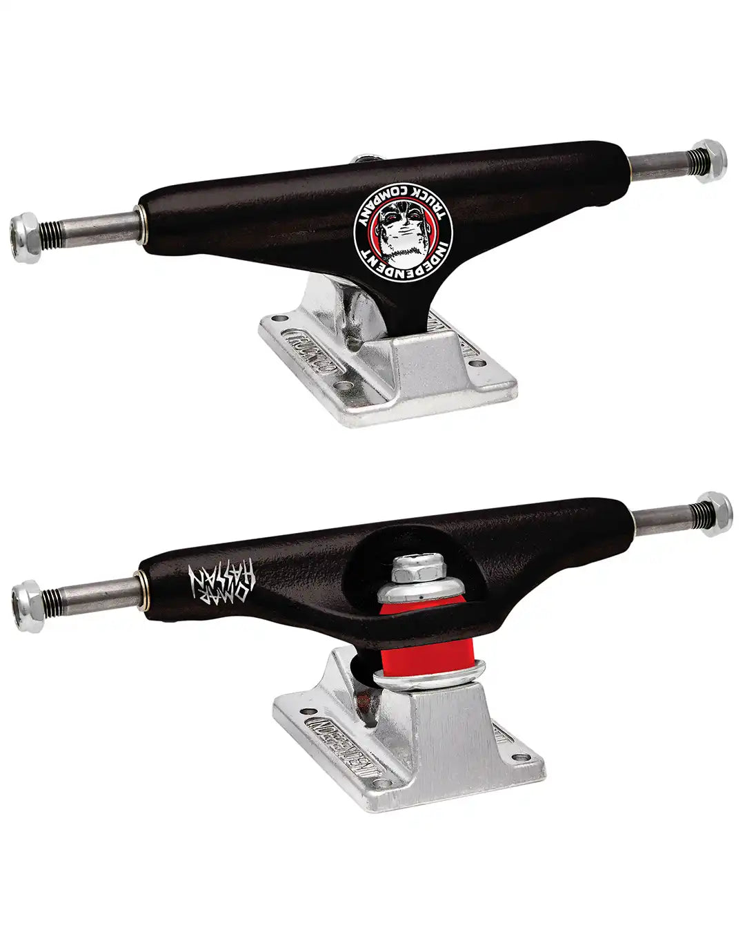 Stg11 Hollow Omar Hassan Skateboard Trucks - Black/Silver