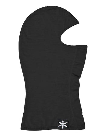 Merino Ninja Face Neck Tube - Black