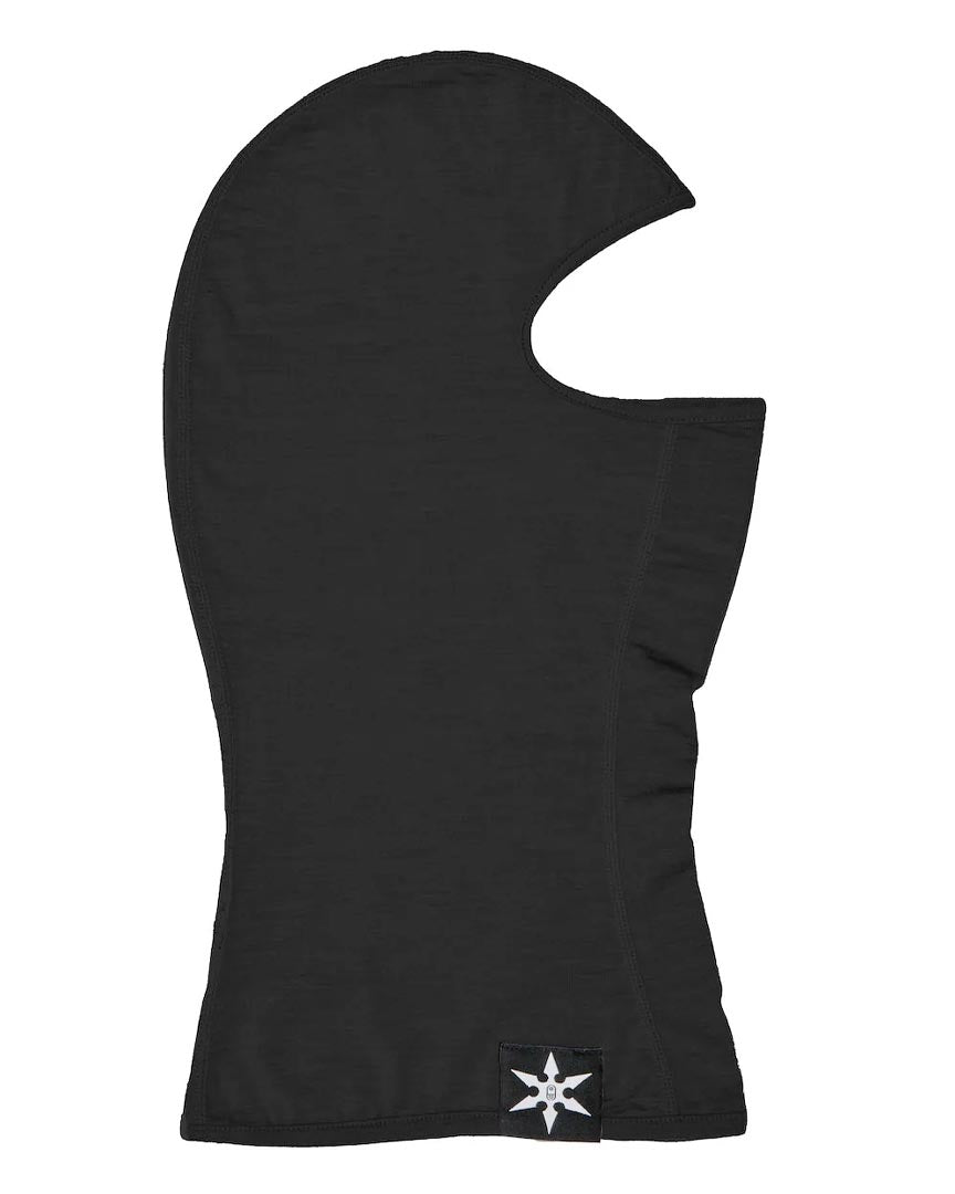 Neck warmer Merino Ninja Face - Black