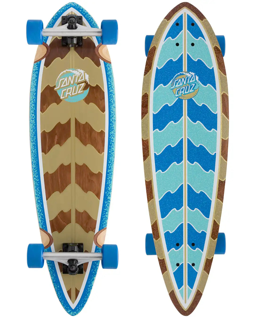 Longboard Complet Stipple Wave Dot Pintail