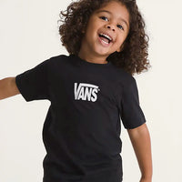 T-Shirt Little Kids Stretch Logo - Black
