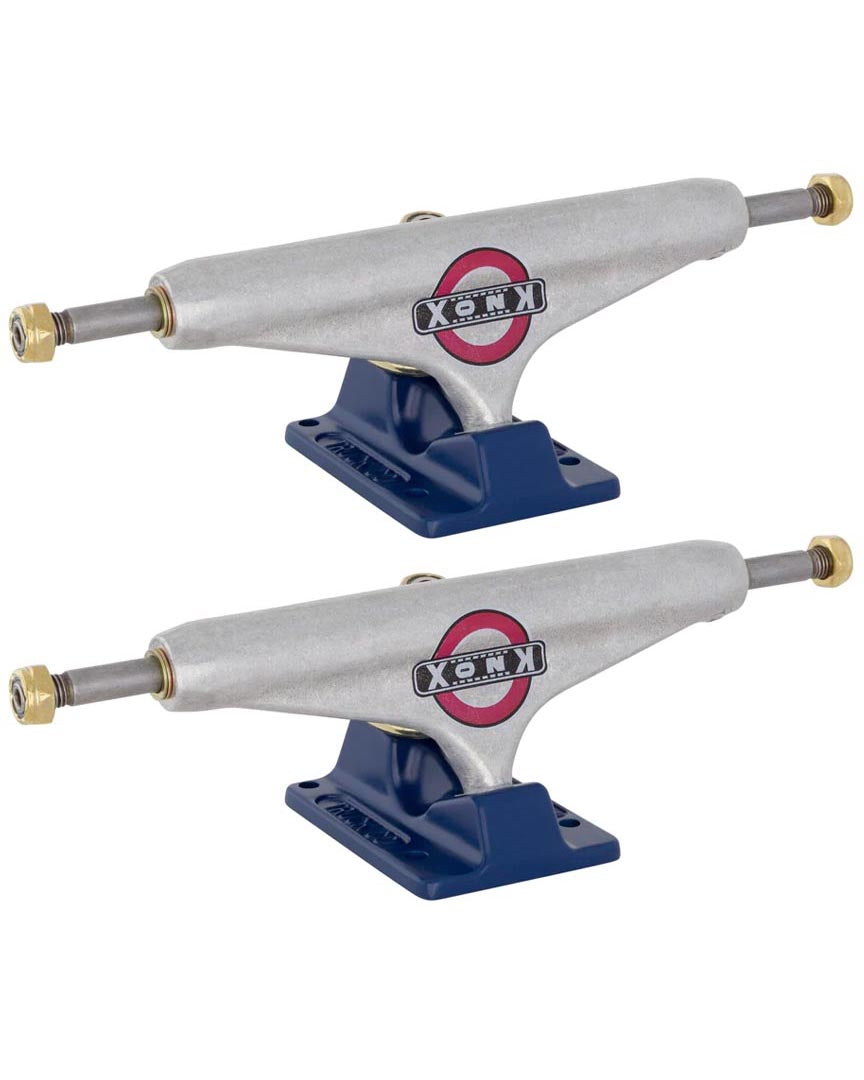 Indy Stage 11 Forged Hollow Knox Skateboard Trucks - Silver Blue