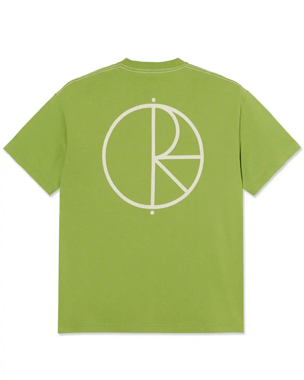 T-Shirt Contrast - Stroke Logo - Peridot