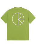 T-Shirt Contrast - Stroke Logo - Peridot