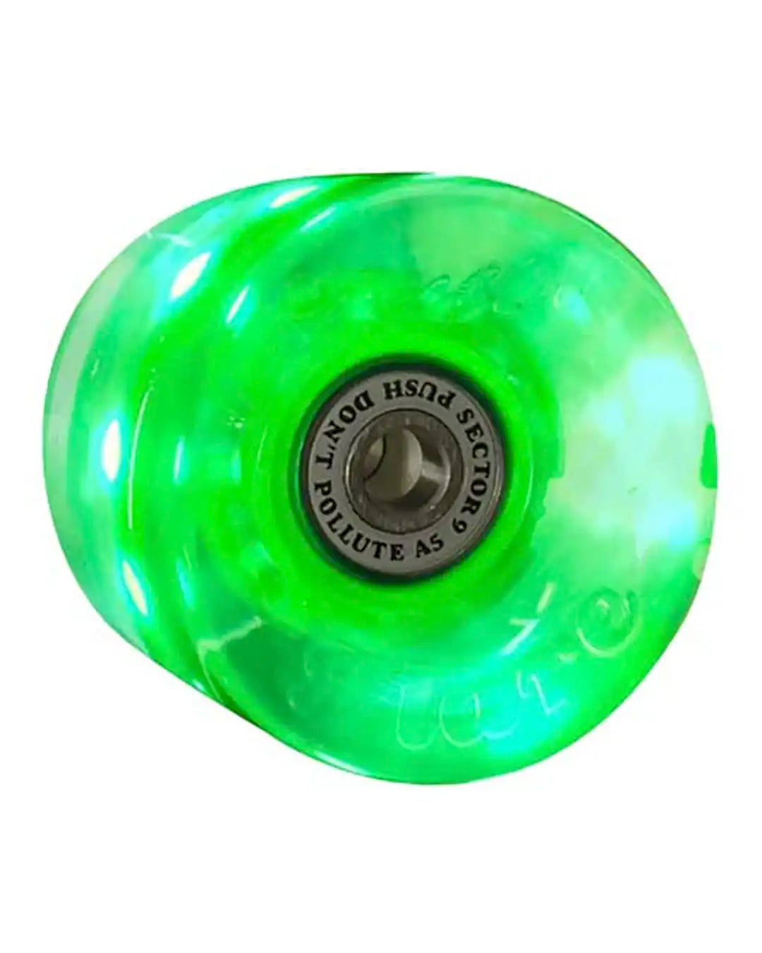 Sunset Glow 58Mm Skateboard Wheels - Green