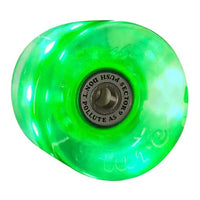 Sunset Glow 58Mm Skateboard Wheels - Green