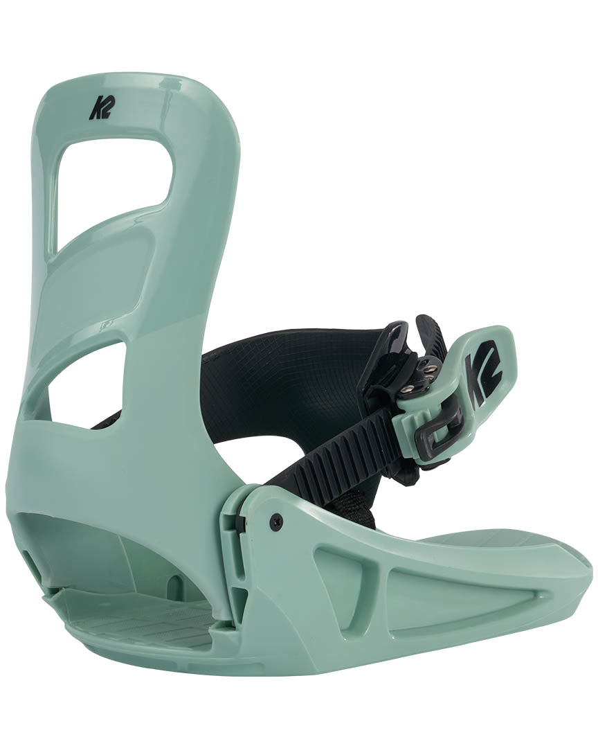 Lil Kat Youth Snowboard Bindings - Jade 2025