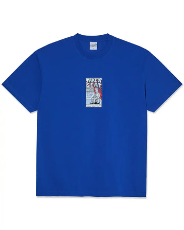 Take A Seat T-Shirt - Egyptian Blue
