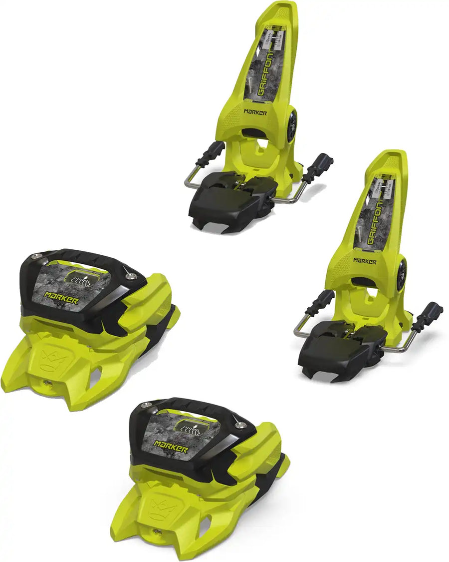 Fixation De Ski Griffon 13 - Green/Black 2026