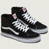 Sk8-Hi Shoes - Black/Black/White