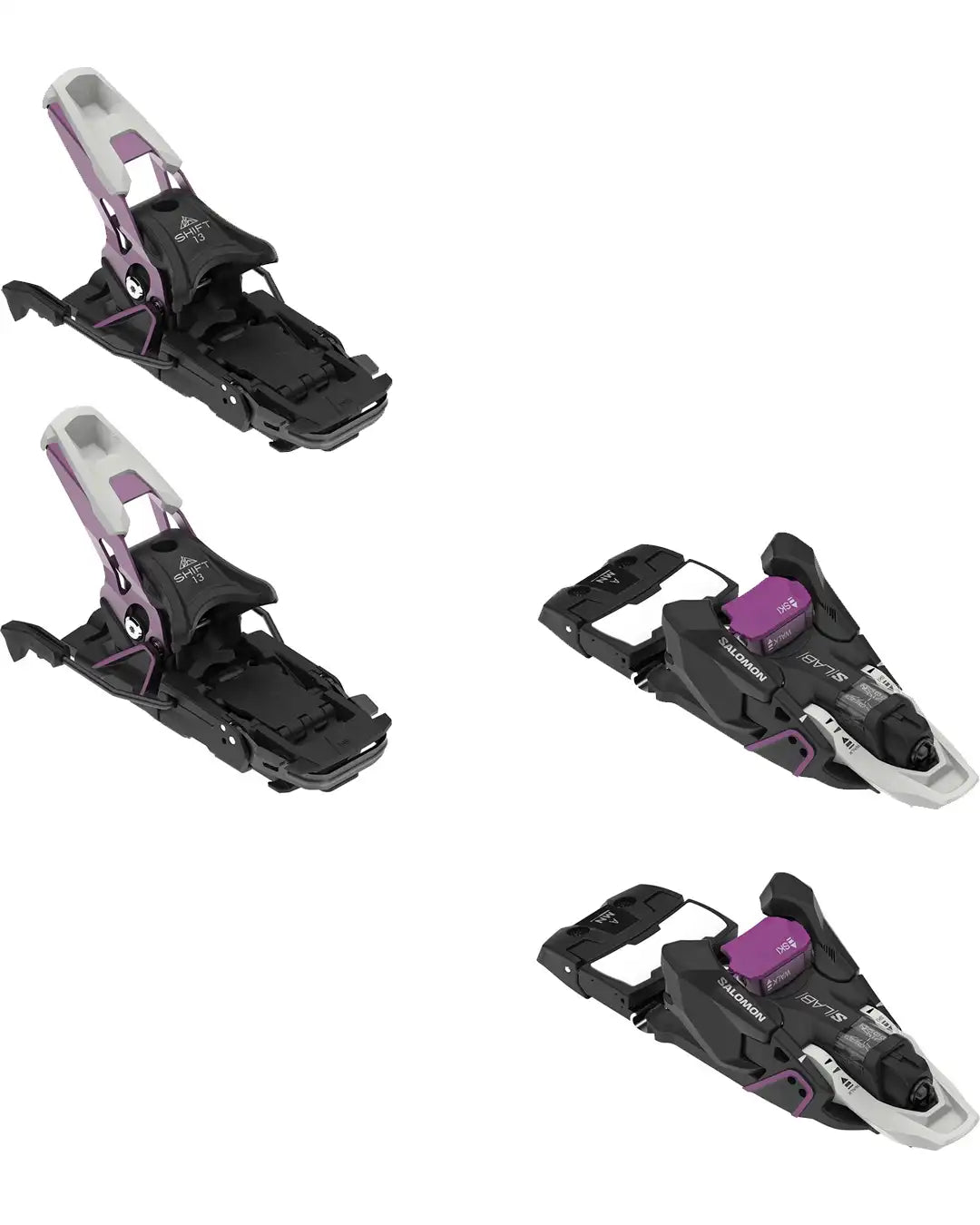 Fixation de ski S/Lab Shift² 13 - Byzantium/Black/Aurora 2026