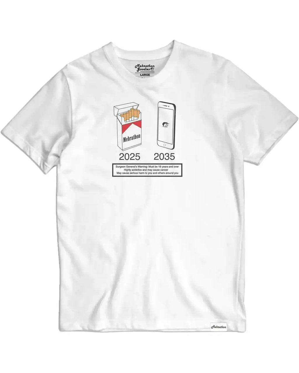 T-Shirt Hindsight - White