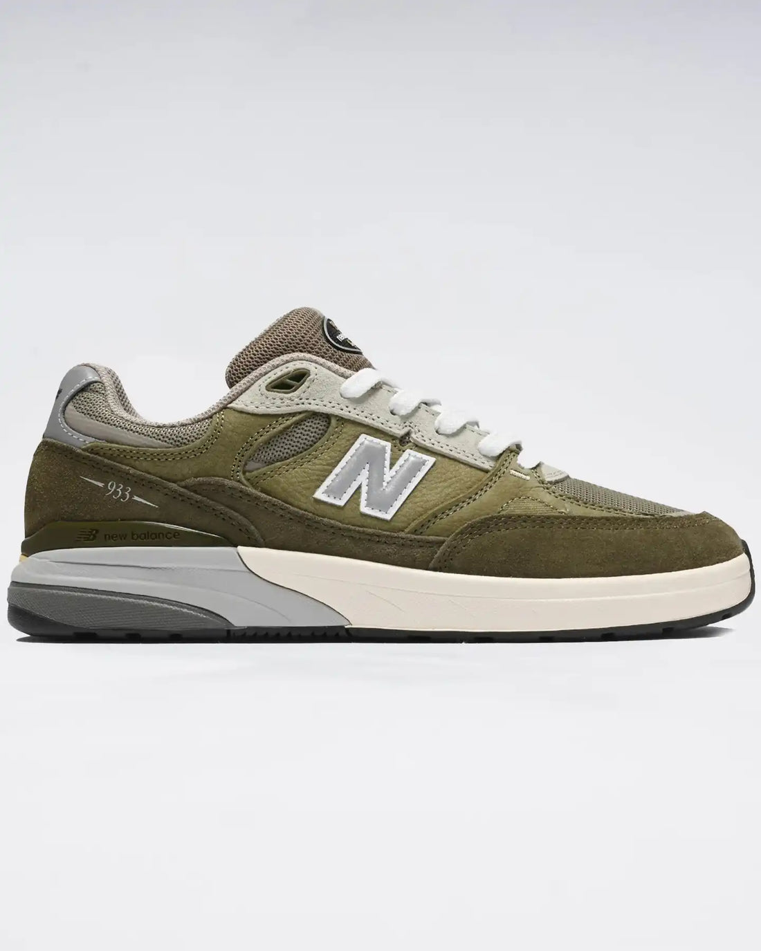 Numeric 933 Reynolds Shoes - Dark Olive/Light Olive