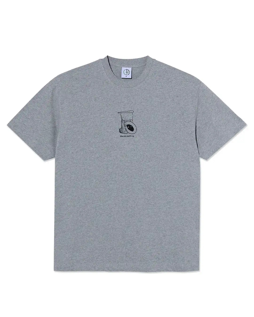 Toilet T-Shirt - Heather Grey