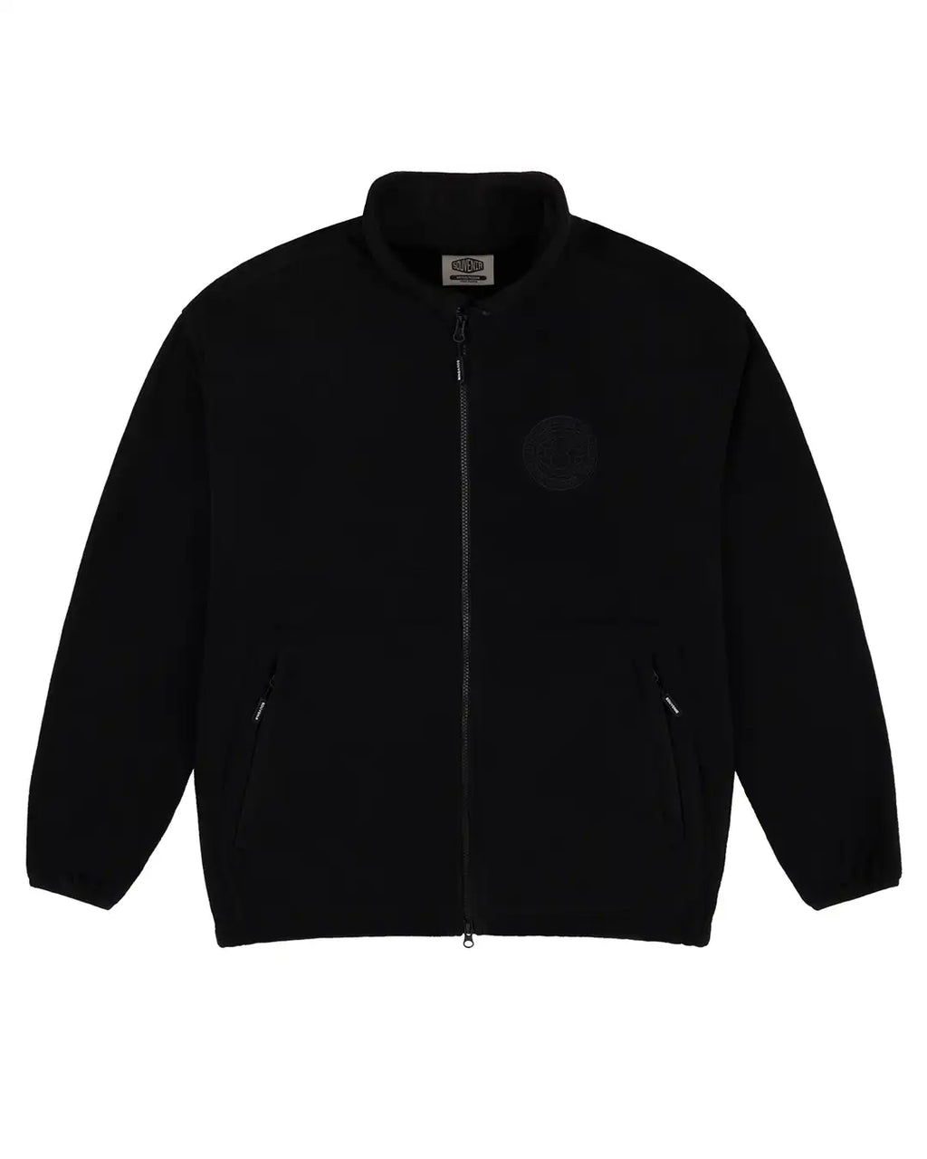 Tech Fleece Zip Up Sweatshirt - Black