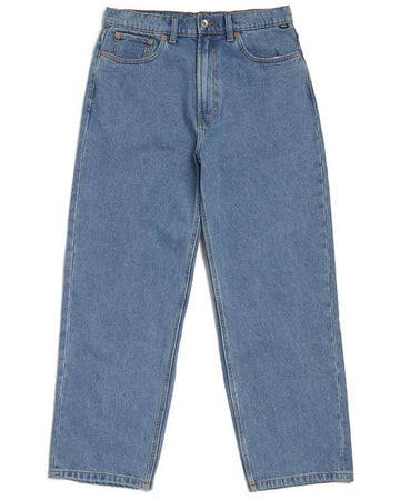 Jeans Check-5 Baggy Denim Pant - Stonewash/Blue