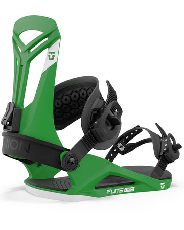 Flite Pro Snowboard Bindings - Green 2024